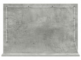 Vanity Mirror Rectangular Concrete Grey 60 x 55 x 18 cm 868288