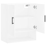 Wall Cabinet White 60x31x70 cm Engineered Wood 829916