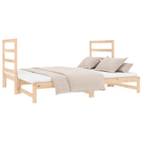 ZNTS Pull-out Day Bed without Mattress 2x cm 3124762