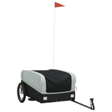 Bike Trailer Black and Grey 45 kg Iron 94042