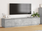 TV Cabinet Concrete Grey 180 x 38 x 49 cm Engineered Wood 3376147
