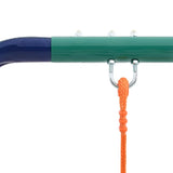 Swing Set with 3 Seats Steel 92319