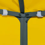 2-Tier Gazebo Top Cover 310 g/m² 4x3 m Yellow 312076