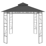 Gazebo 4x3x2.7 m Anthracite 160 g/m 313917