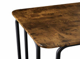 Dining Table 100 x 50 x 75 cm Engineered Wood Smoked Oak 8007698