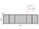 Gabion with 3.5 mm Wire and 5x5 cm Mesh 600x100x200 cm 3462486