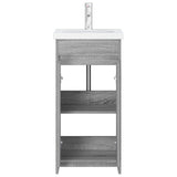 Bathroom Vanity with Sink Grey Sonoma 42 x 40 x 84.5 cm 890773