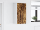 Wall Cabinet LUCCA Smoked Oak 40 x 31 x 100 cm Engineered Wood 885120