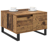 Coffee Table Old Wood 55 x 55 x 36.5 cm Engineered Wood 881663