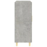Sideboard Concrete Grey 69.5x34x90 cm Engineered Wood 812118