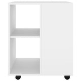 Storage Cabinet White Engineered wood Medium Sleek 808458