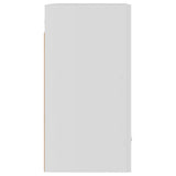 Hanging Cabinet Lyons 2 pcs White 50x31x60 cm Engineered Wood 805078