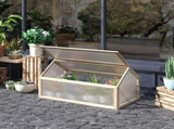 Wooden Cold Frame Greenhouse Garden Portable Raised Planter 30475764