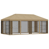 Gazebo Cover with Sidewalls Beige 600.5 x 300.5 cm Polyester 900435