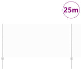 Welded Wire Fence 25 x 1 m Hot-Dip Galvanised Steel 3336999