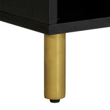 TV Cabinet Black 100x33x46 cm Engineered Wood 4017664