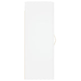 Wall Mounted Cabinet White 34.5x34x90 cm Engineered Wood 835018