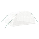 Greenhouse with Steel Frame White 16 m² 4x4x2 m 3188072