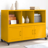 Sideboard Mustard Yellow 100.5x39x72 cm Steel 846737