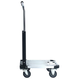 Foldable Transport Trolley 150 kg Aluminium Sliver 146448