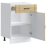 Kitchen Base Cabinet Lucca Sonoma Oak Engineered Wood 853720