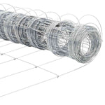Field Fence Silver 50 x 1.5 m Galvanised steel 42005848