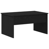 Coffee Table Black Oak 80 x 50.5 x 41.5 cm Engineered Wood 862766