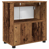 Bathroom Cabinet with Storage Old Wood 61 x 35 x 64 cm 883292