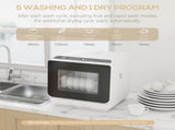 6L Five-Mode Tabletop Dishwasher - White T3398P422795