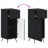 Bathroom Storage Cainet BREDA Black 30 x 31 x 80 cm 897486