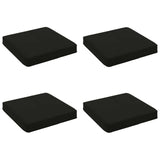 4-Piece Seat Cushions VUGHT 4 pcs 100% Polyester Black 946282