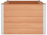 Garden Raised Bed Brown 200 x 100 x 91 cm 42039007