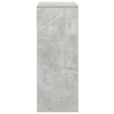 Book Cabinet Concrete Grey 66x31x80 cm Engineered Wood 860295