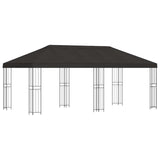 6 x 3 m Anthracite Polyester and Steel 190 3375984