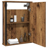 Bathroom Mirror Cabinet Old Wood 42x12x60 cm Engineered Wood 862229