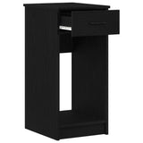 Computer Tower Stand with Drawer Black 35x45x77 cm 858741