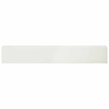 Garden Cover Profile 10 pcs 100 x 10 x 15 cm Steel White 8012909