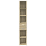 Highboard Sonoma Oak 30x42.5x185 cm Engineered Wood 846238