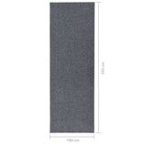 Dirt Trapper Carpet Runner 100x350 cm Grey 327179