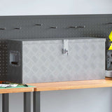 Aluminium Box 76.5x26.5x33 cm Silver 142938