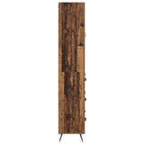 Highboard Old Wood 69.5 x 34 x 180 cm Engineered Wood 3415800