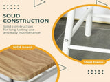 Bar Table Set, Bar Table and Stools Set, Footrest and Storage Shelf, for Kitchen, Dining Room, Pub, T3398P343146
