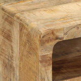 TV Cabinet 105x46x32 cm Solid Wood Rough Mango 4104523