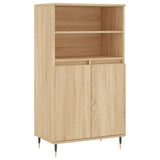 Highboard Sonoma Oak 60x36x110 cm Engineered Wood 831479