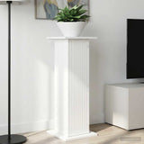 Plant Stand 2 pcs High Gloss White 30.5 x 30 x 80.5 cm 899771