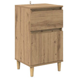 Bedside Cabinet with Drawer 2 pcs Artisan Oak 40 x 35 x 70 cm 881236