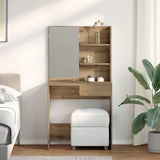 Dressing Table with Mirror Artisan Oak 74.5x40x141 cm 857008
