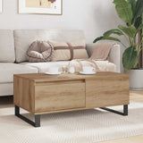 Coffee Table Artisan Oak 90 x 50 x 36.5 cm Engineered Wood 881679