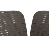 1-Seater Armchair with Cushion Rattan Look PP Light Grey 8011867
