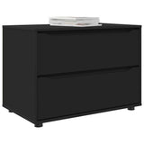 Storage Cabinet Black 80 x 48 x 57 cm Engineered Wood 888818